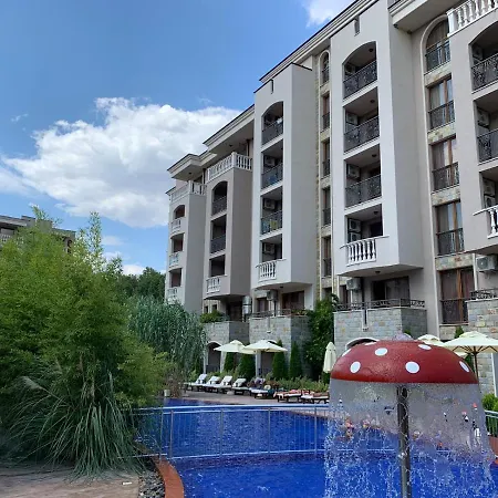Luxury Orchid With A Garden In A Private Complex Cascadas Bulgaria Apartahotel Sunny Beach
